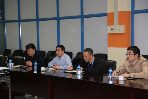 万名干手下下层烟台市国企一队到今年会软件公司调研座谈